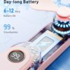 715GxRM70sL._AC_SL1500_.jpg SWEETFULL Portable Handheld Mini Fan with LED Display, 2-in-1 Personal Foldable USB Rechargeable Hand Held Fan & Flashlight for Travel, Lash Eyelash, Cute Small Pocket for Women, Girls