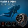 715MSKXEXL._AC_SL1500_.jpg AMAZTIM GPS Smart Watch for Men, 6 Satellite Positioning, Compass, Stainless Steel Body, 50M Waterproof, 470mAh Extra-Large Battery, Answer/Make Call, 1.43" AMOLED Screen, Compatible for Android iOS
