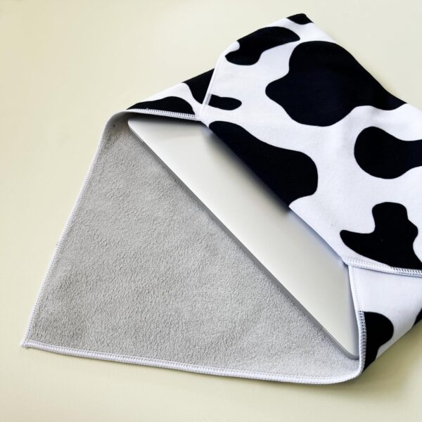 71768Q93qL._AC_SL1500_.jpg Magic Stick-It Wrapper Cloth Makeup Bag Storage Wrap,Cute Floral Cotton Toiletry Cosmetic Bags Travel Essentials Organizer Pouch for Camera Len Protective,Luggage,Electronics