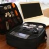7194wvDasXL._AC_SL1500_.jpg MATEIN Electronics Organizer Travel Case, Water Resistant Cable Organizer Bag for Travel Essentials, Gifts for Men, Storage Bag as Accessories for Phone, Cord, Tablet, Black