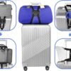 Luggage Straps Bag Bungee， Luggage Straps Suitcase Adjustable Belt，Add a Bag Easy to Travel Suitcase Elastic Strap Belt – (Black)