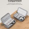 71BHRhBNlJL._AC_SL1500_.jpg Hagibis Electronics Organizer Travel Case for Mac Mini M4/M4 Pro 2024 Portable Waterproof Carry Case for Cable, Charger, Docking Station, Power Bank, SD Card, Mouse, USB Flash Disk (Green)