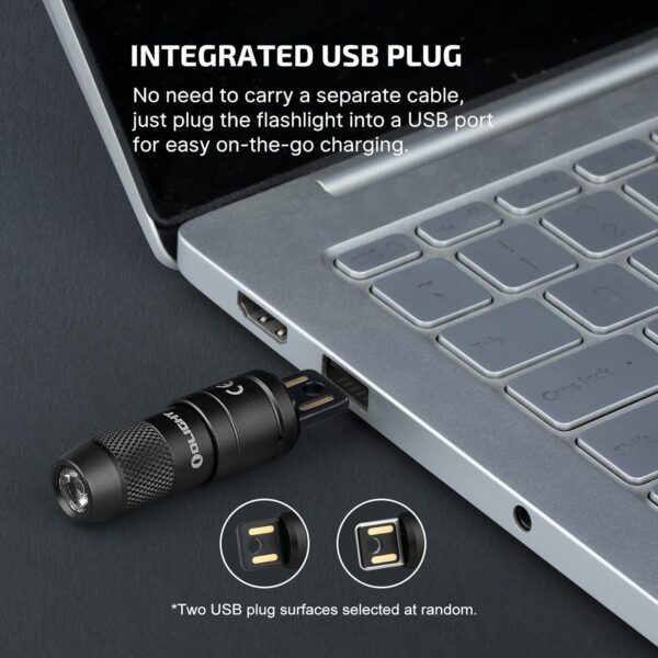 71BUz4-XbmL._AC_SL1500_.jpg OLIGHT IMINI 2 EDC Rechargeable Keychain Flashlight, 50 Lumens Compact and Portable Mini LED Keyring Lights with Built-in Battery Ideal for Everyday Carry and Emergencies (Black)
