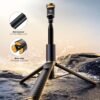 62" Phone Tripod & Selfie Stick, Tripod for iPhone with Remote, All-in-1 Cell Phone Stand, Portable, Lightweight Extendable for Selfies Video Recording Vlog, Compatible with iPhone Android