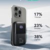 71Bn8GR4NEL._AC_SL1500_.jpg INIU Portable Charger, Smallest 22.5W 10000mAh Power Bank, USB C in/Output Fast Charging 3-Output Mini Battery Pack Charger with Phone Holder for iPhone 16 15 14 13 12 Samsung S23 Google iPad Tablet