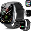 71BwzWkZmWL._AC_SL1500_.jpg Smart Watch, 1.95" Smartwatch for Men Women(Answer/Make Call), 2025 New Fitness Watch with 110+ Sports Modes, Fitness Activity Tracker with Heart Rate/Pedometer/Sleep/IP68 Waterproof for Android iOS
