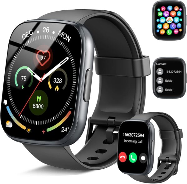 71BwzWkZmWL._AC_SL1500_.jpg Smart Watch, 1.95" Smartwatch for Men Women(Answer/Make Call), 2025 New Fitness Watch with 110+ Sports Modes, Fitness Activity Tracker with Heart Rate/Pedometer/Sleep/IP68 Waterproof for Android iOS