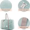 For Spirit Airlines Personal Item Bag 18x14x8 Foldable Travel Duffel Bag Tote Carry on Luggage Duffle Overnight for Women and Men