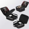 71D07Ozi4wL._AC_SL1500_.jpg MATEIN Electronics Organizer Travel Case, Water Resistant Cable Organizer Bag for Travel Essentials, Gifts for Men, Storage Bag as Accessories for Phone, Cord, Tablet, Black