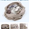 BAGSMART Gym Bag for Women, Duffle Bag for Travel with Wet Pocket, Lightweight Carry on Weekender Duffel, Water Resistant
