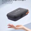 71D8OoF8ekL._AC_SL1500_.jpg Luxtude Electronics Organizer Travel Case, Tech Organizers Travel Case, Hard Charger Organizers, Portable Cable Organizer, Travel Essentials for Charger/Mouse/Cash/Card/Pen, Tech Gifts