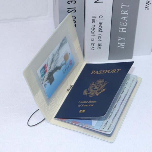 Passport and Card Holder Combo, Cute Style Game Retro Compact, Lightweight, Waterproof, Aesthetic design