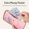71F8hqsYkGL._AC_SL1500_.jpg Forvencer Passport Holder Cover with Safe Zipper Closure, Premium Passport Wallet for Travel, Cute RFID Blocking Card Case, Waterproof Travel Accessories for Women, Black