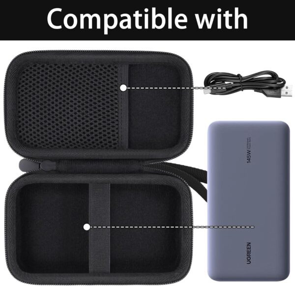 71Fnlyav2L._AC_SL1500_.jpg Hard Portable Travel Case Compatible with UGREEN Power Bank 25000mAh 145W Portable Charger,Case Only