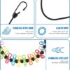 71H81wDAs-L._AC_SL1500_.jpg Retractable Portable Clothesline for Travel,Clothing line with 12 Clothes Clips, for Indoor Laundry Drying line,Outdoor Camping Accessories