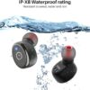 TOZO T10 True Wireless Bluetooth 5.3 Earbuds, 45H Playtime, Wireless Charging Case, IPX8 Waterproof Stereo Headphones in Ear Built in Mic Headset Premium Sound with Deep Bass, 32 Preset EQs via APP