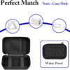Travel Case for UCOMX/Anker MagGo 3-in-1 Charging Station, Magnetic Foldable Station Storage Holder Bag, Cable Charger Organizer Case for Apple Watch Fast Charger Cable and Adapter, Box Only(Black)