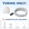 71IhULxtAL._AC_SL1500_.jpg Replacement CPAP Tubing for ResMed AirMini Tube & 10-Pack Airmini Supplies Filters Combo, as Flexible as OEM | Compatible with ResMed Airmini CPAP Machine & P10 Nasal Pillows & N20 & N30 Nasal Masks