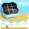 71JC03n-jBL._AC_SL1500_.jpg Tic Tac Toe Game, 3-in-1 Electronic Handheld Games Console for Kids Memory Growth, Portable Puzzle Travel Games,Board Game for Kids and Adults, Christmas and Birthday Gifts for All Ages 3+