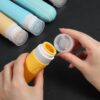 Travel Bottles for Toiletries, 5 Pack TSA Approved Travel Size Containers, 3oz Leak Proof Refillable Travel Accessories for Shampoo Conditioner, BPA Free Travel Bottles with Toiletry Bag