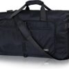 71JVGo-mML._AC_SL1500_.jpg Fmeida 65L Duffle Bag with Shoes Compartment, Foldable Travel Duffel Bags for Men Women, Large Packable Travel Bag Water Repellent & Tear Resistant (Black)