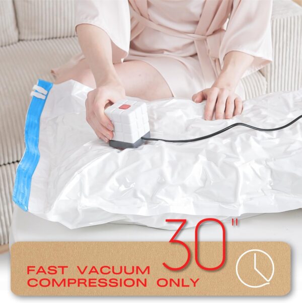 71Jjia3B9cL._AC_SL1500_.jpg Vacuum Seal Bags for Clothing, 22 Pack Vacuum Storage Bags (4 Jumbo, 4 Large, 4 Medium, 6 Small, 4 Roll) for Clothes Comforters, Travel Space Saver Bag with Compact Electric Pump (2025 Upgrade)