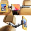 71JoO7dB0rL._AC_SL1500_.jpg LISEN 3 in 1 for iPad Holder for Car Accessories for Women Interior Road Trip Essentials Camping Tablet Holder Backseat Car Organizer Car TV for Backseat Headrest iPad Car Mount Kids Fire Tablet
