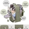 71Ki88jZQ9L._AC_SL1500_.jpg LOVEVOOK 40L Travel Backpack for Women & Men, Large Carry on Backpack for Airplanes with 3 Packing Cubes, TSA Personal Item Travel Bag fits 17" Laptop, Waterproof Weekender Essentials Airline Approved