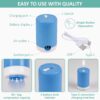 Travel Vacuum Bags with Electric Pump, 8 Pack Vacuum Travel Bags for Luggage and Suitcase, Vacuum Seal Space Saver Compression for Clothes Clothing
