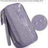 71MiJuOHRfL._AC_SL1200_.jpg Travel Electronic Organizer Pouch Bag, Waterproof Portable Electronic Accessories Storage Multifunctional Case for USB, Cable, Cord, Charger, Phone, Power Bank, Earphone (Purple, Large)