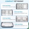 FYY Electronic Organizer, Large Travel Cable Organizer Bag Electronic Accessories Carry Case Pouch Portable Waterproof Double Layers All-in-One Storage Bag for Cable, Cord, Charger, Blue