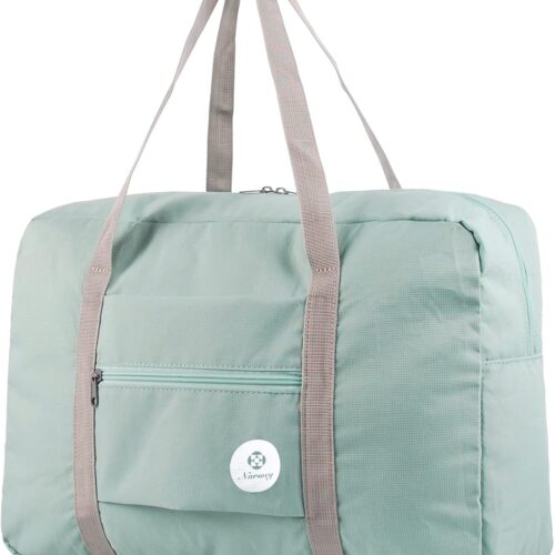 71OGrmDOgfS._AC_SL1500_.jpg For Spirit Airlines Personal Item Bag 18x14x8 Foldable Travel Duffel Bag Tote Carry on Luggage Duffle Overnight for Women and Men