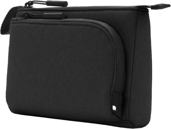 71OS2jMTcxL._AC_SL1500_.jpg Incase Facet Accessory Organizer - Electronic Organizer Case, Multiple Zippered Compartments, Cable Managment, Easy Carry Loop, Water-Repellent, Travel-Friendly – Twill Black