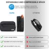 71Og1xH3PZL._AC_SL1500_.jpg Lacdo Electronics Organizer Travel Case, Travel Bag Cable Organizer for Essentials, Water Resistant Tech Accessories Carry Storage for Cord, Phone, Cables, Airpods, USB Flash Drive, Daily Items, Black