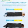 BAGSMART 6 Set Compression Packing Cubes - Lightweight Travel Essentials, Durable Luggage Organizer