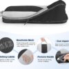 71POfHqWnnL._AC_SL1500_.jpg 10 Set Compression Packing Cubes for Travel Essentials,Compressible Expandable Packing Cubes for Suitcase,OlarHike Luggage Organizer Bags for Travel,Handy Helper for Organizing Clothes(Black)