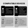 71QSYDjbdtL._AC_SL1500_.jpg Avantree Relay - Premium Airplane Bluetooth 5.3 Adapter, Supports 2 AirPods or Headphones with aptX Adaptive, 3.5mm AUX Jack Wireless Audio Transmitter for Planes, Travel, TV (White)