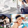 71Qe-7ci5gL._SL1500_.jpg TSA Approved Travel Bottles Set for Toiletries Travel Size Containers Kit 4 Pack Portable Leak Proof Refillable Squeeze Cosmetic Airplane Essential Shampoo Hair Conditioner Body Lotion Bath Shower Gel