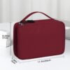 71RJZbfSclL._AC_SL1500_.jpg FYY Electronic Organizer, Travel Cable Organizer Bag Pouch Electronic Accessories Carry Case Portable Waterproof Double Layers All-in-One Storage Bag for Cable, Cord, Charger, Phone, Hard Drive Red
