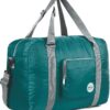 71S2u14GhZL._AC_SL1500_.jpg WANDF For Spirit Airlines Personal Item Bag 18x14x8 Foldable Travel Duffel Carry on Weekender Overnight for Women Men