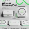 71SBEf4-XxL._AC_SL1500_.jpg InfinaCore 3-in-1 Charging Station for Apple Devices - Travel Essentials- Magnetic Wireless Travel Charger - Foldable Charging Pad for Magsafe iPhone 16 15 14 13 12 Pro Max/Plus, AirPods & Apple Watch