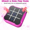 Electronic Tic Tac Toe Bolt Game, Handheld Digital Board Game Console, Electric Puzzle Game for Educational and Memory Growth, Portable Travel Games for Car Ride, Gift Ideal for Kids and Adults