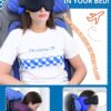 71TXoWlwQCL._AC_SL1500_.jpg Travel Pillows for Airplanes, Airplane Pillow for Long Flight, Airplane Head Strap with Eye Mask for Sleep, Travel Neck Pillow for Car Road Trip, 360° Support Headrest, Stop Bobblehead, Black