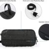71VBPXiU6oL._AC_SL1500_.jpg BAGSMART Electronic Organizer,Travel Cable Organizer