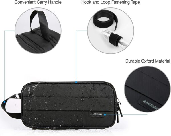 71VBPXiU6oL._AC_SL1500_.jpg BAGSMART Electronic Organizer,Travel Cable Organizer