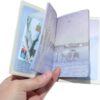 Passport and Card Holder Combo, Cute Style Game Retro Compact, Lightweight, Waterproof, Aesthetic design