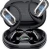 AI Language Translation Earbuds Real-Time, 144 Languages & Accents, Audifonos Traductores Inglés Español, Compatible with iOS & Android, Ideal for Travel, Business, Learning (Deep Black)