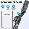 71WIZ3-7L._AC_SL1500_.jpg Selfie Stick Tripod, All in One Extendable & Portable iPhone Tripod Selfie Stick with Wireless Remote Compatible with iPhone 16 15 14 13 12 11 pro Xs Max 8 7, Galaxy Note10/S20/S10/OnePlus 9/9 PRO etc