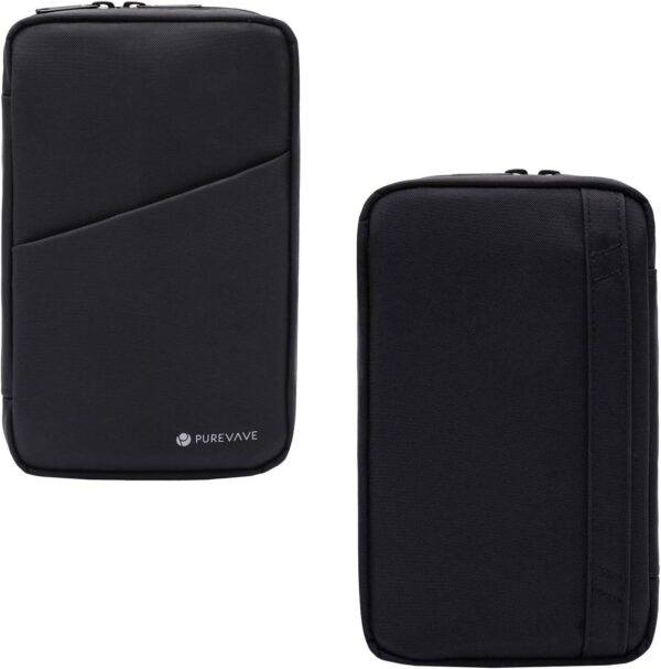 71XC-hmqduL._AC_SL1500_.jpg Purevave Electronics Organizer, Tech Pouch for Travel, Compact Small Travel Cable Bag for Cord, Phone Charger, USB Drive, SD Card and Power Bank Black