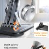 71XETF5PihL._AC_SL1500_.jpg LISEN Tablet Stand for iPad Stand Holder Desk, Foldable Home Office Desk Accessories Travel for iPad Holder Dorm College Essentials Portable Monitor Stand Fits Tabs Kindle iPhone 4-15.9" Black